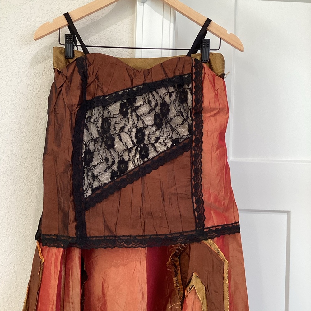 Vintage Chez Vouz de France 2-Piece Dress Medium Size 10 - Picture 9 of 16